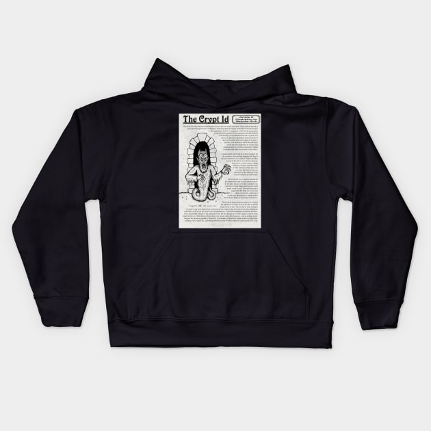 The Crypt Id Kids Hoodie by MalcolmKirk